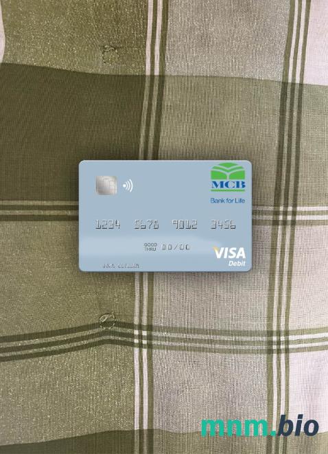 United Arab Emirates MCB bank visa obciążyć card wygląd fotograficzny skan PSD + zdjęcie